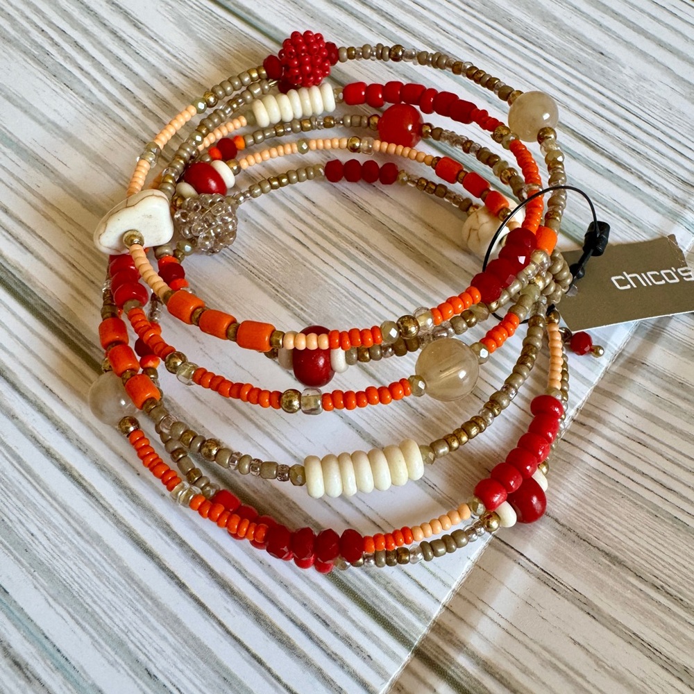 Colorful Beaded Bracelet Set - Picture 5 of 5